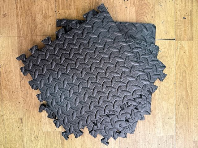 Suelo Gimnasio 120 Piezas 30x30x1cm