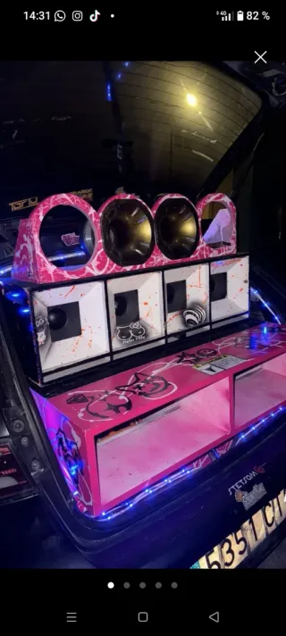 Medios FV Sound 8 + Caja Difusora