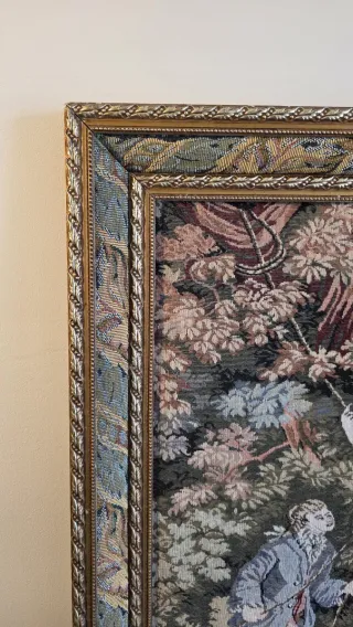 Tapiz antiguo Rococó