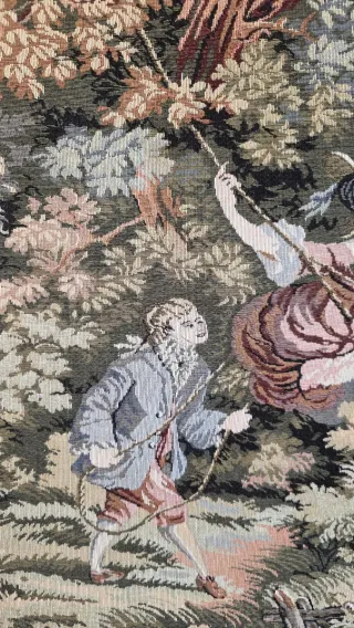 Tapiz antiguo Rococó