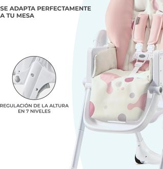 kk Kinderkraft Trona Bebé Ajustable Yummy, Bandeja