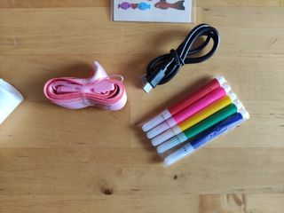 Fotocamera rosa per bambine con stampante - Nuova