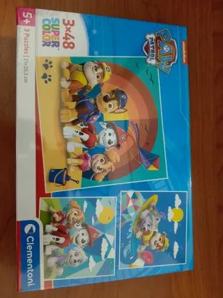 3 Puzzles Paw Patrol ,patrulla canina