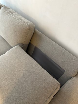 Sofá modular Ikea gris tela