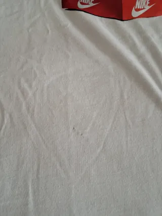 Camiseta Nike Niños Blanca. Talla XL de niños