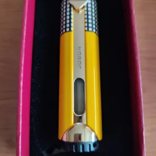 Soplete Encendedor Recargable Jobon Dorado