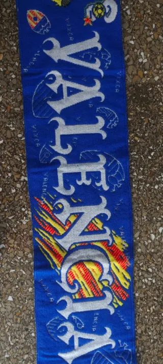 Bufanda del Valencia CF. Década años 90