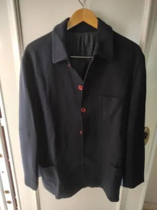 Chaqueta Azul Marino y Camisa Celeste Hombre