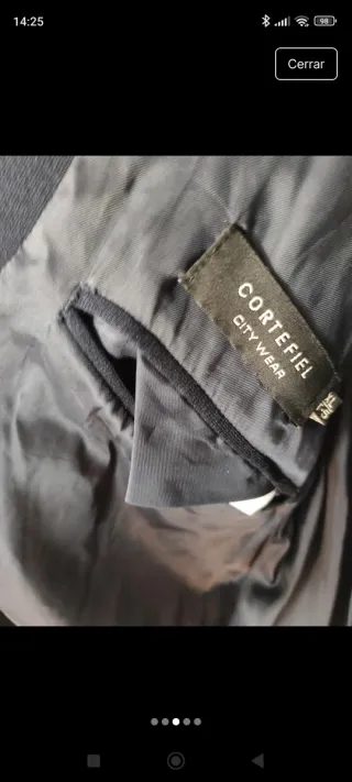 Chaqueta Azul Marino y Camisa Celeste Hombre