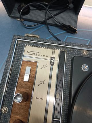 TOCADISCOS AÑOS 60 stero Dual 420 DE WALD 656