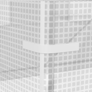 Invernadero de Jardín en Túnel 2.5X2X2 M con Puertas Enrollables y Ventanas, Invernadero para Huerto con 2 Refuerzos Diagonales, Estructura de Metal y Cubierta de PE, para Huerto Verduras Flores, ...