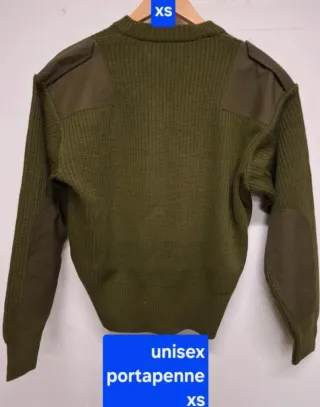 Maglione Esercito Militare XS Unisex
