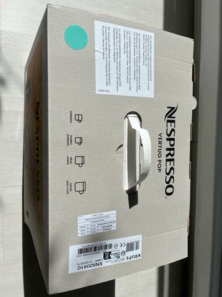 (Sin abrir) Cafetera Nespresso Vertuo Pop Krups