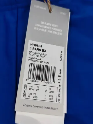 Bañador Adidas 3 Barras hombre