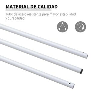 Poste para Toldo Vela o Toldo de Refugio Mástil