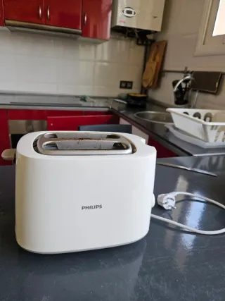 Tostadora Philips Blanca