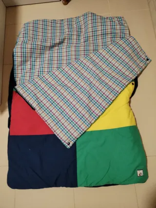 Edredón Cuna Viaje Azul