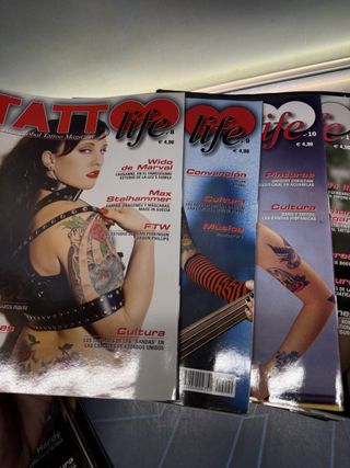 Tattoo Life Colección, 29 revistas