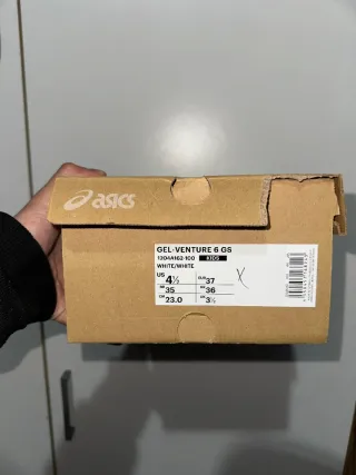 Asics Gel Venture 6 Argento/Bianco