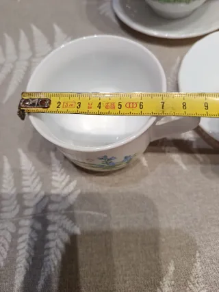 Arcopal Tazas Medianas con Diseño Floral