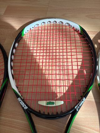 Lote 3 Raquetas Tenis Prince LS White