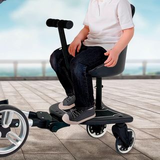 Asalvo BUGGY BOARD Patinete con Asiento para Silla