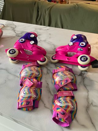 Patines Talla 26-28 y Protecciones