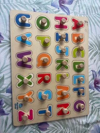Puzzle Madera Abecedario Infantil