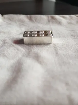 Onza de Plata forma bloque Lego 999