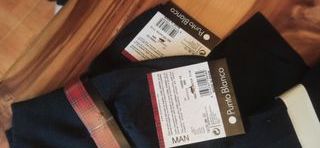 Calcetines Kler 1907 Hilo Escocia Punto Blanco