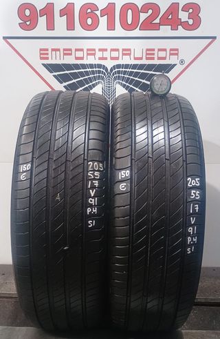 205 55 17 V MICHELIN RUEDA AL 90% VIDA UTIL