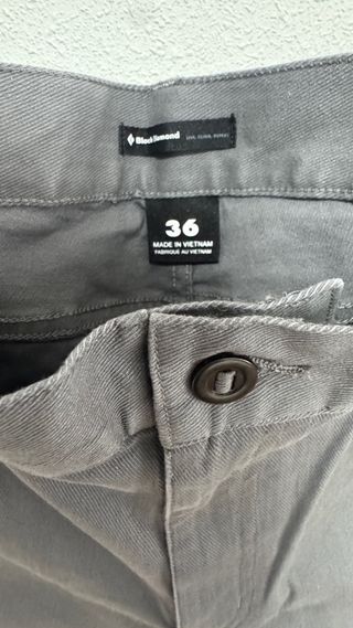 Pantalón Black Diamond Gris