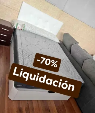 Canapé y Colchón -70% Liquidación
