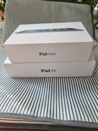2 iPad: Mini e Air. Air da 16 GB, Mini da 32 GB