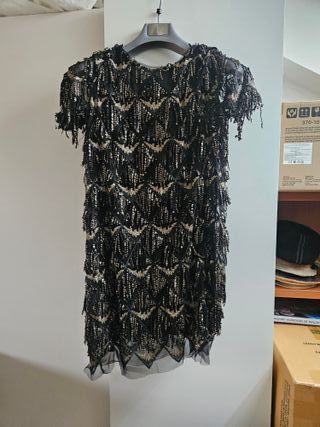 Vestido largo burdeos un solo uso