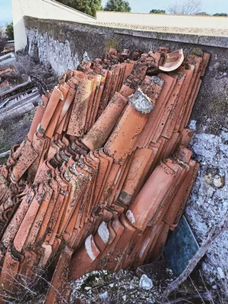 ZAragoza. Tejas de cerámica (500-600 unidades)