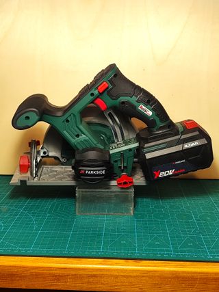 Sierra circular PARKSIDE 20v+Batería 4Ah+Cargador