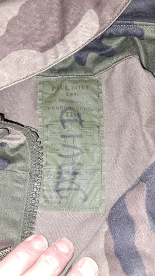 Chaqueta Camuflaje Francesa