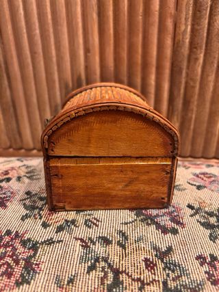 Caja joyero de bambú