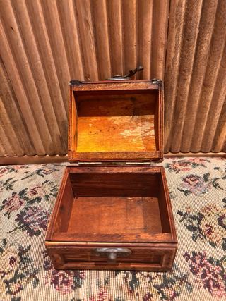 Caja joyero de bambú