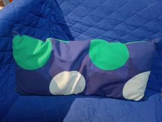 Sofá 2 plazas azul IKEA