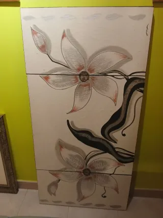 Cuadro decorativo flores