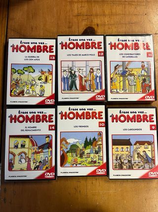 Serie “erase una vez....Hombre” completa original