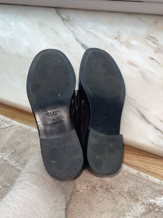 Mocasines marrones charol