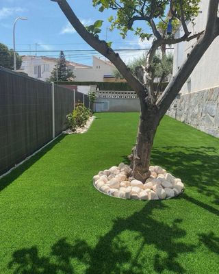 Césped artificial reciclado