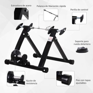 Rodillo de Bicicleta Entrenamiento Plegable