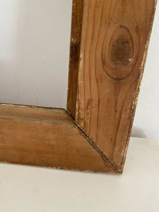 Marco antiguo dorado 29x36