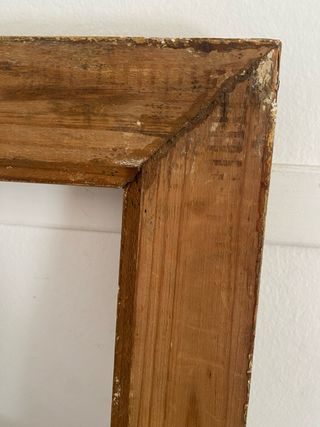 Marco antiguo dorado 29x36