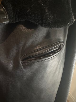 Chaqueta original de cuero de Replay