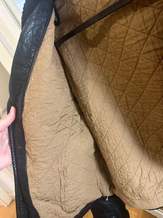 Chaqueta original de cuero de Replay